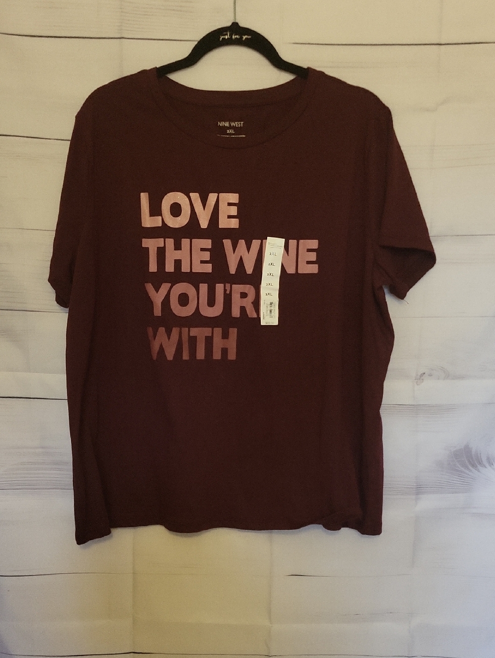 Funny Wine Crewneck Tee